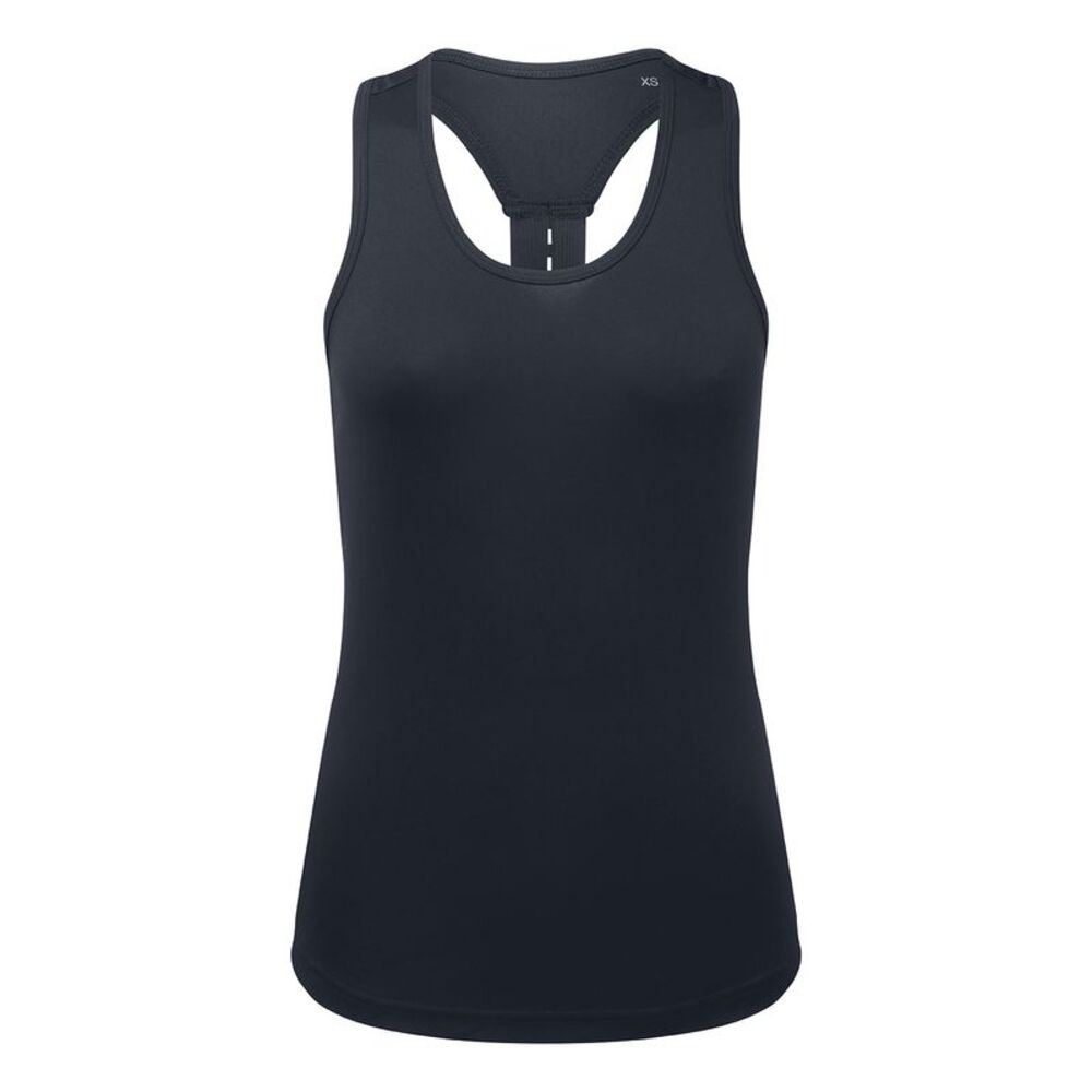 TriDri Womens/Ladies Performance Backstrap Tank Top / French Navy